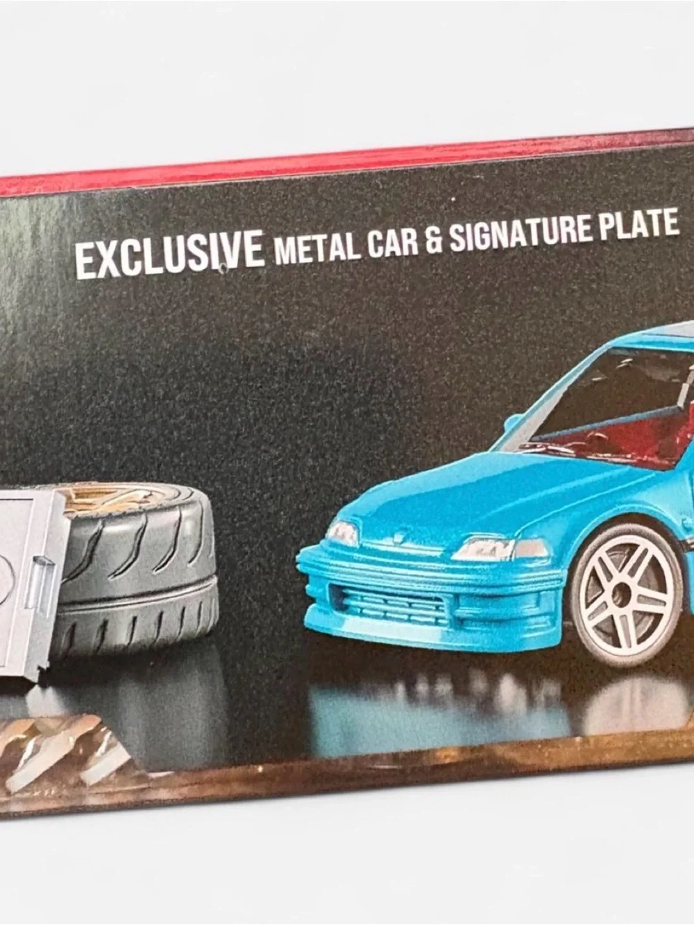 The Hot Ones Custom '90 Honda Civic EF Toy Car - Blue